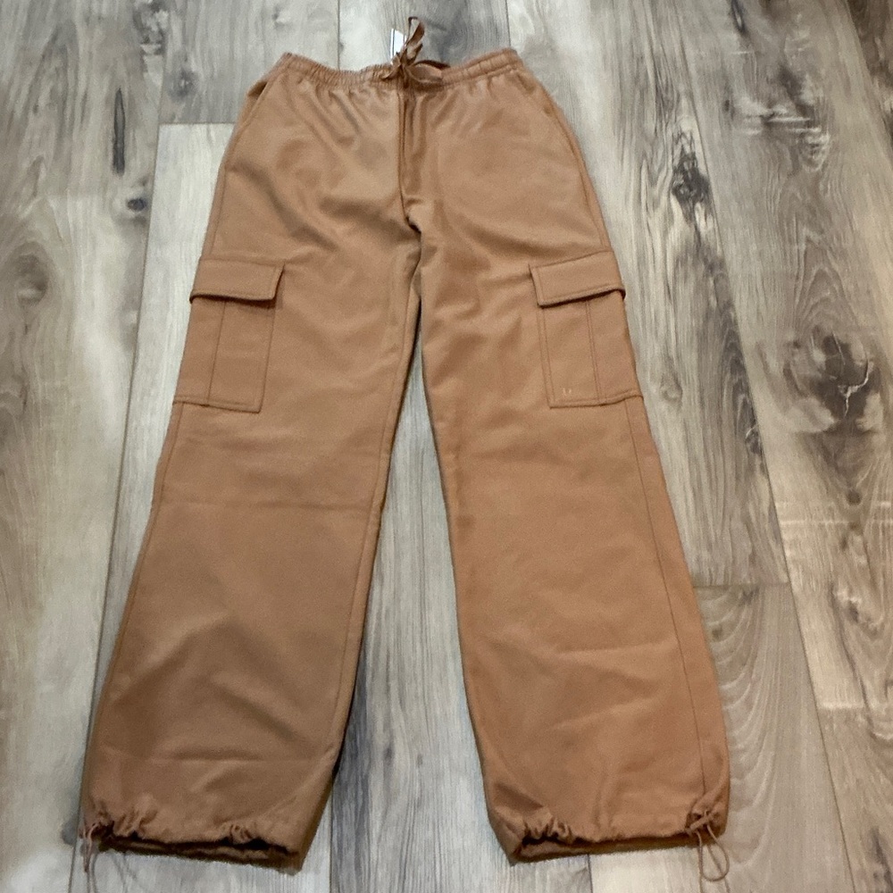 PINK Victoria's Secret Brown Cargo Joggers